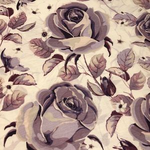 RARE Lularoe Mitzi with Purple Roses!